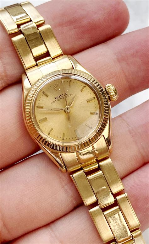 gold rolex 1950s|vintage ladies rolex watches 1950s.